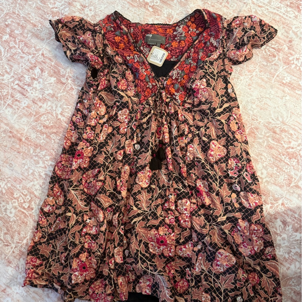 Anthropologie Floral Dress